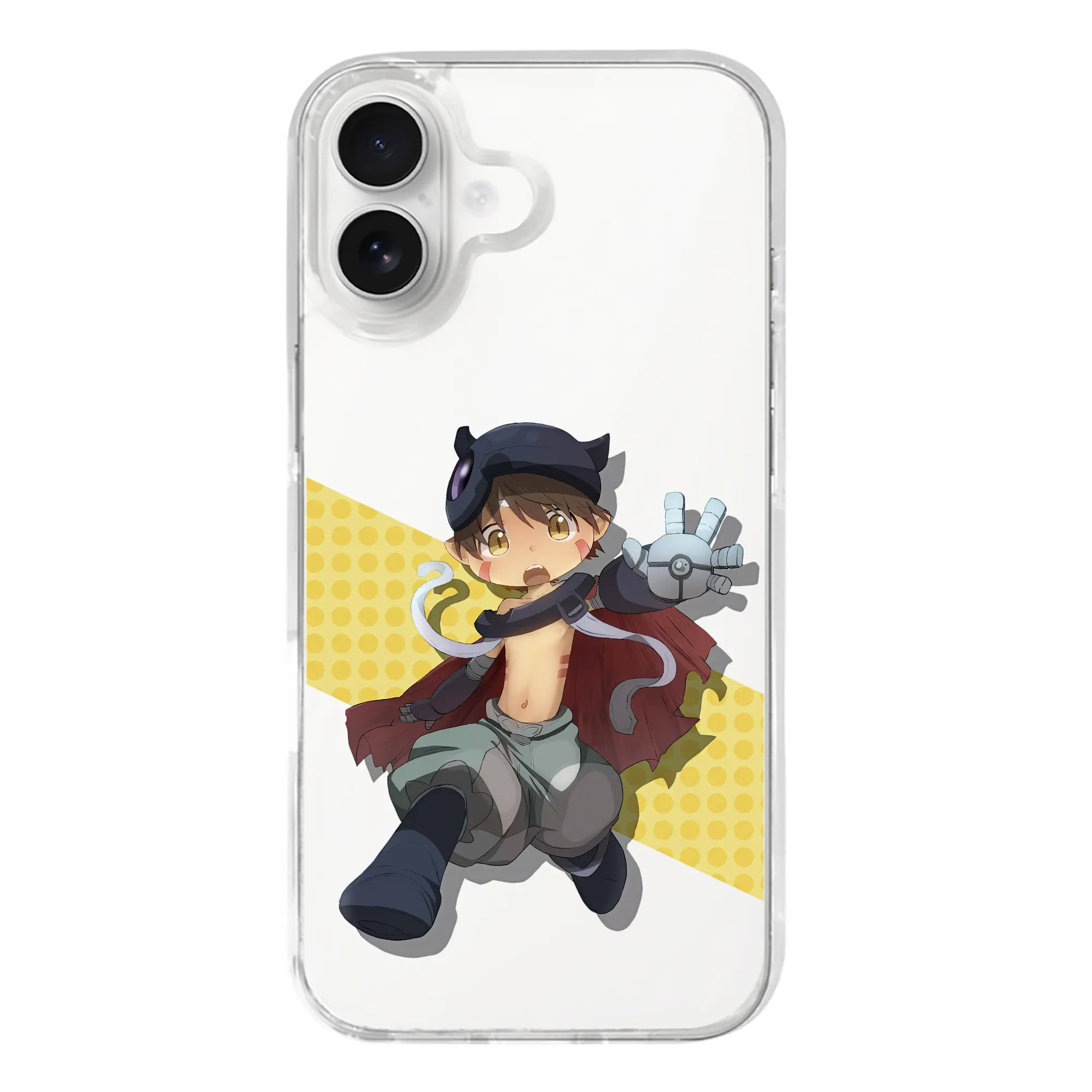 メイドインアビス グッズ,レグ - iPhone 17シリーズ 透明スマホケース – 薄型・耐衝撃・精密フィット保護カバー